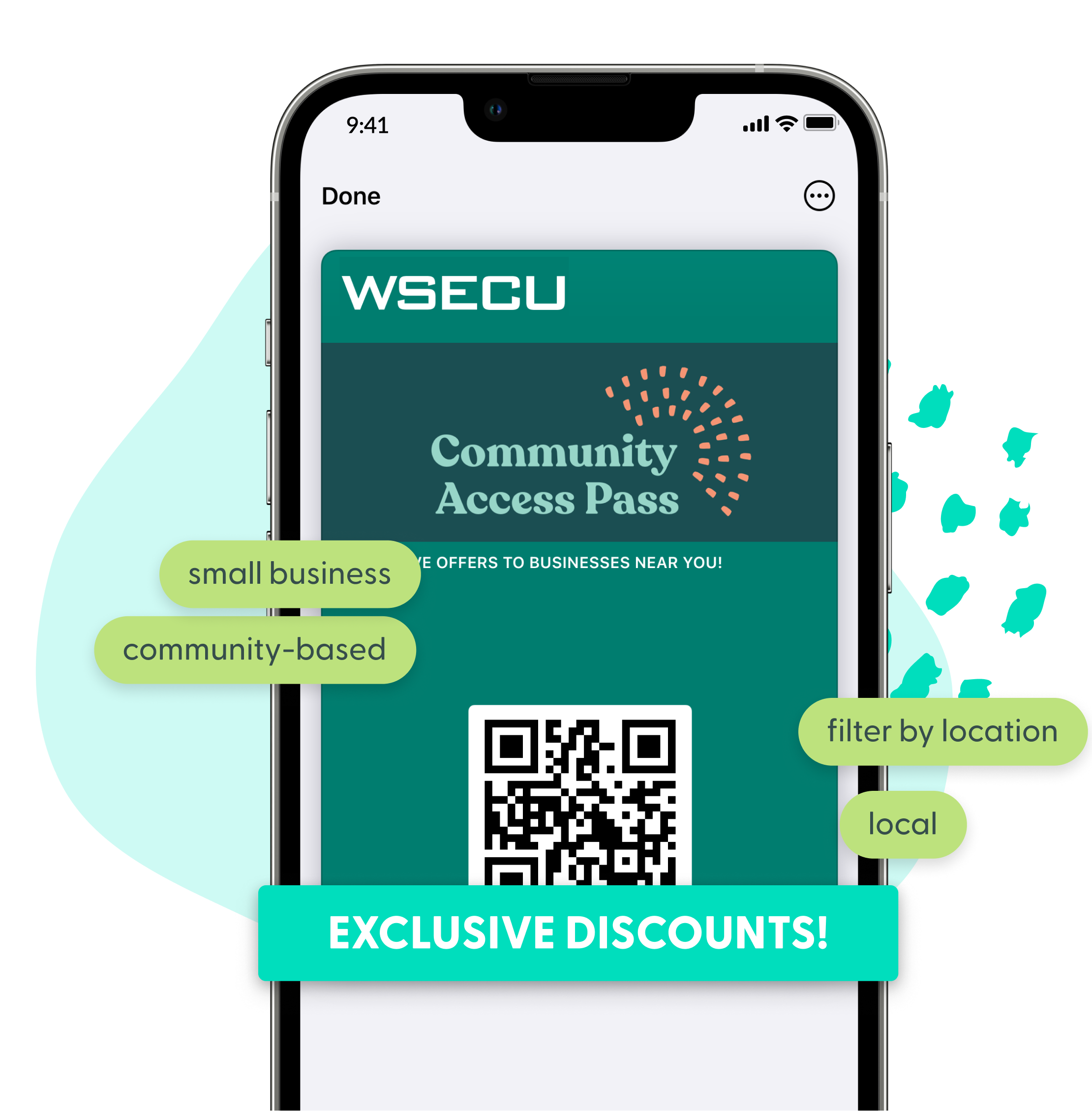 Promotional banner for Community Access Pass